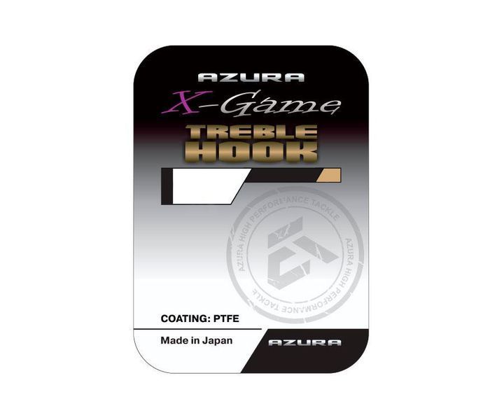 Тройники Azura X-Game Treble Hook №6 XG-06 фото