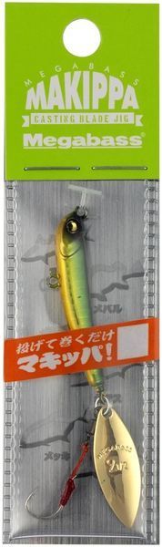 Тейл-спінер Megabass Makippa 3.0g Green Gold 2659.42.79 фото