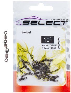 Вертлюжок Select YM1023 тройной size 7 10 шт. 1870.24.96 фото