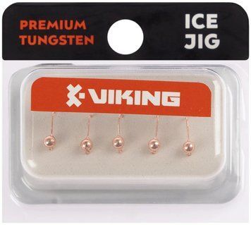 Мормышка вольфрамовая Viking Fishing Round 0.19g 2.5mm Cu (5шт) 1919.03.31 фото