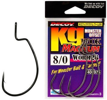 Крючок Decoy Worm26 Kg Hook Magnum #6/0 (4 шт/уп) 1562.04.84 фото