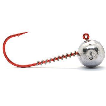 Джигголовка Jigger Fudo Red AB Jig 3/0 8gr (5шт/уп) (JHH-FURD3/0-8) JHH-FURD3/0-8 фото