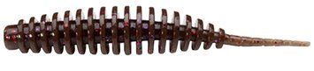 Силикон FishUP Tanta 1" #050 - Green Pumpkin Brown/Red & Purple (12шт/уп) 1862.02.49 фото