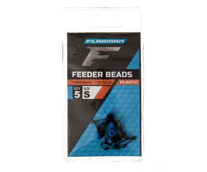 Фідерні ковзні вертлюги Flagman Feeder Plastic Beads S FFPBS фото