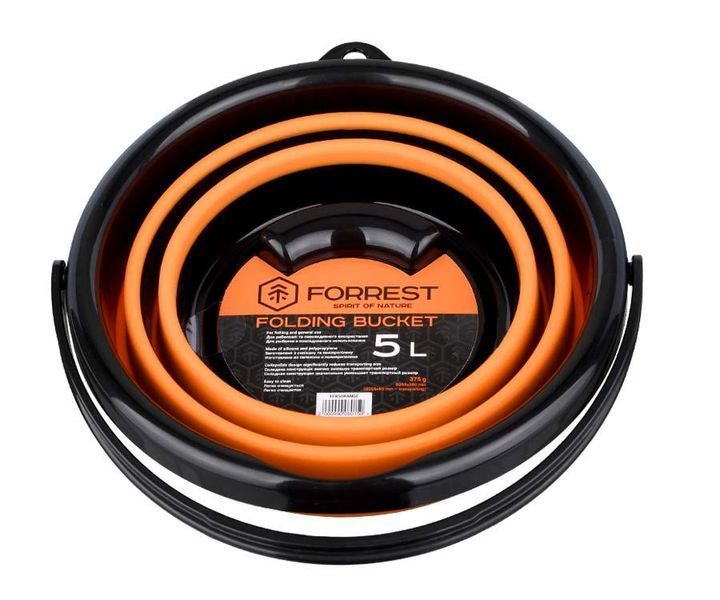 Відро Forrest Folding Bucket Orange 5л FFB5Orange фото