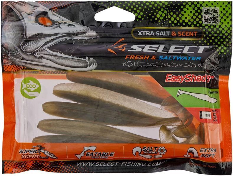 Силикон Select Easy Shad 5" #302 (5 шт/уп) 1870.71.90 фото