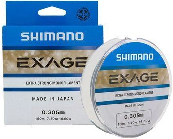 Волосінь Shimano Exage 300m 0.255mm 5.5kg 2266.75.46 фото