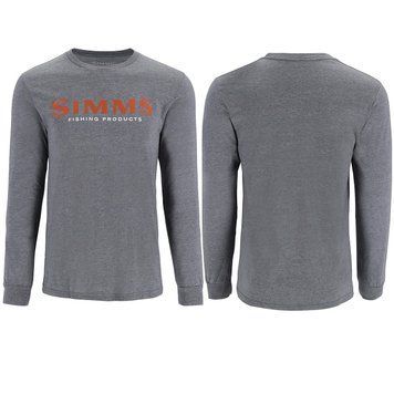 Реглан Simms Logo Shirt LS Athletic Heather M (13626-1099-30) 13626-1099-30 фото