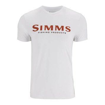 Футболка Simms Simms Logo T-Shirt Pure White XL (12803-1291-50) 12803-1291-50 фото