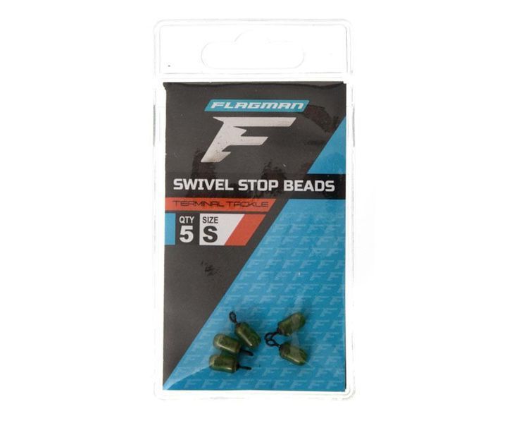 Бусина вiдбiйна з вертлюгом Flagman Swivel Stop Beads S FSSBS фото