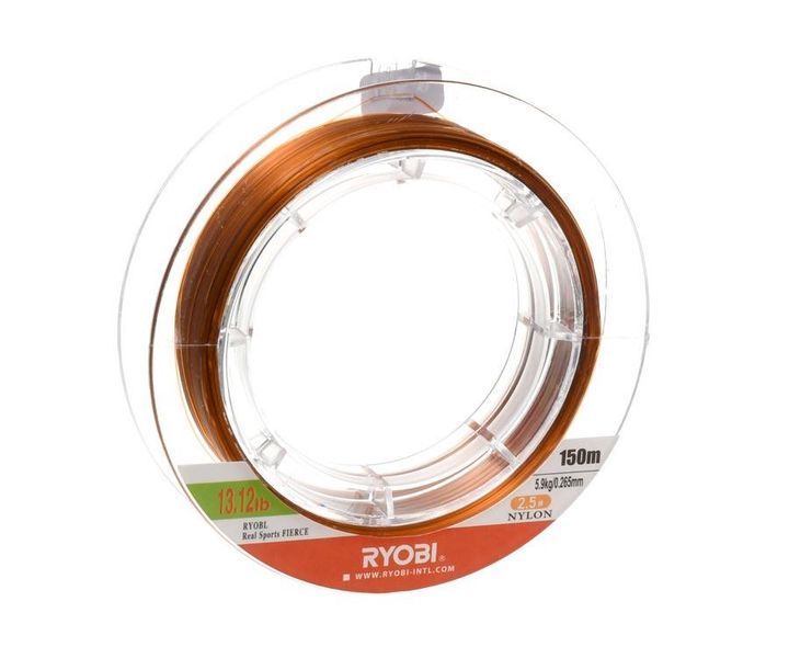 Леска Ryobi Fierce Brown 150м 0.265мм RYFB265 фото