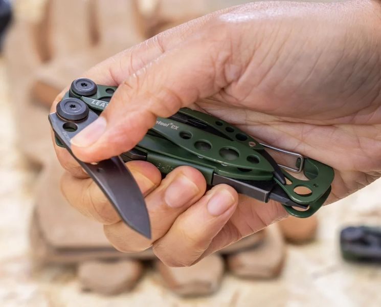 Мультитул Leatherman 833139 Skeletool CX OD Green 61.92.95 фото
