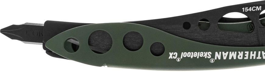Мультитул Leatherman 833139 Skeletool CX OD Green 61.92.95 фото