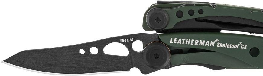 Мультитул Leatherman 833139 Skeletool CX OD Green 61.92.95 фото