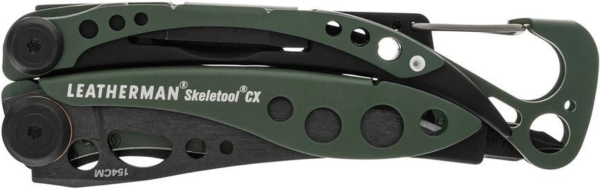 Мультитул Leatherman 833139 Skeletool CX OD Green 61.92.95 фото