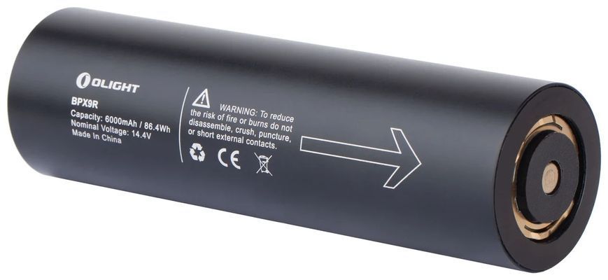 Акумуляторний блок Olight X9RBP 6000 mAh 14.4V для X9R 2370.28.93 фото