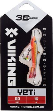 Балансир Viking Fishing Yeti Ice Jig 60mm 16.0g #10 Golden Dark 1919.02.32 фото