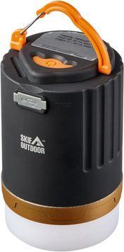 Ліхтар кемпінговий Skif Outdoor Light Drop Max Black/Orange з пультом 389.00.25 фото