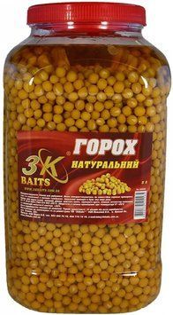 Зерновая смесь 3KBaits Горох (натуральный) банка 5л 1861.03.47 фото