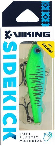 Воблер Viking Fishing Sidekick VIB 80mm 28g #02 Blue Perch 1919.03.10 фото