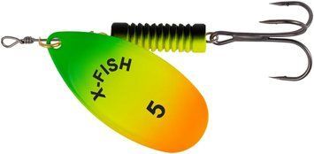 Блесна X-Fish Stark №5 14g Fire tiger 1917.05.88 фото