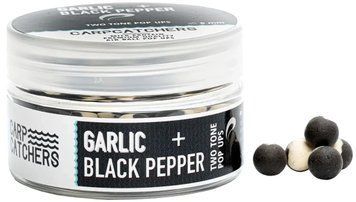 Бойлы Carp Catchers Pop-Up Two Tone Garlic B.Pepper 8mm 1415.01.42 фото
