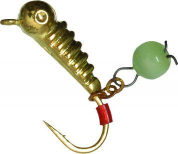 Блешня вольфрамова Fishing ROI Личинка з вушком та підвіскою 4mm E16 400-113-4-E16 фото