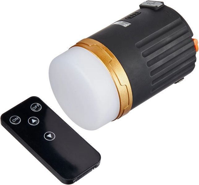 Ліхтар кемпінговий Skif Outdoor Light Drop Max Black/Orange з пультом 389.00.25 фото