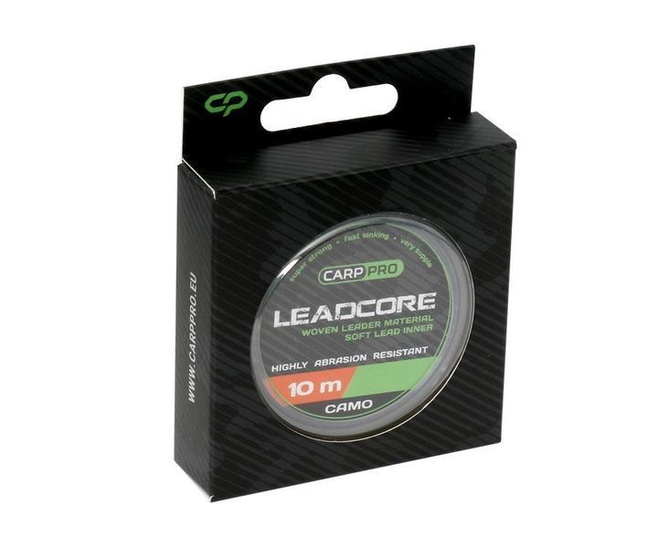 Ледкор Carp Pro Leadcore Camo 45lb 10м CPLC45 фото