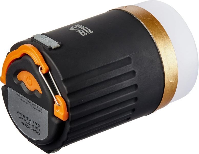 Ліхтар кемпінговий Skif Outdoor Light Drop Max Black/Orange з пультом 389.00.25 фото