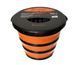 Відро силіконове з кришкою Forrest Folding Bucket Orange with cover 10 л FFB10O-C фото 1