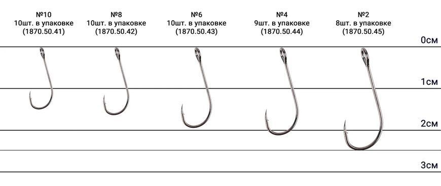 Крючок Select MJ-59 Micro Jig Special #4 (9 шт/уп) 1870.50.44 фото
