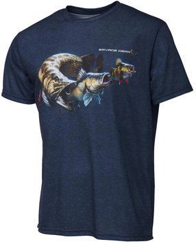 Футболка Savage Gear Cannibal T-Shirt M ц:blue 1854.23.25 фото