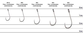 Крючок Select MJ-59 Micro Jig Special #8 (10 шт/уп) 1870.50.42 фото