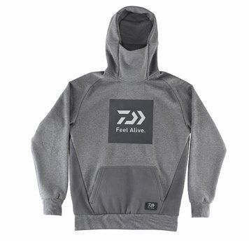 Худи Daiwa D-Vec Feel Alive Hoodie Grey L (223563) 223563 фото