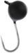 Мормышка вольфрамовая Viking Fishing Round 0.19g 2.5mm Black (5шт) 1919.03.34 фото 1