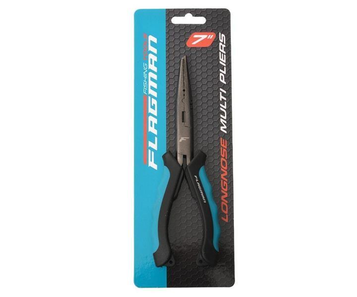 Плоскогубці Flagman Longnose Multi Pliers 7" FLNMP7 фото