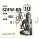 Крючки Fudo Sode-FW Black 10 (14 шт.) (FHBN660110) FHBN660110 фото 3