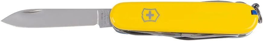 Ніж VICTORINOX 1.3703.8.2 Climber Ukraine ц: жовтий/синій 61.91.51 фото