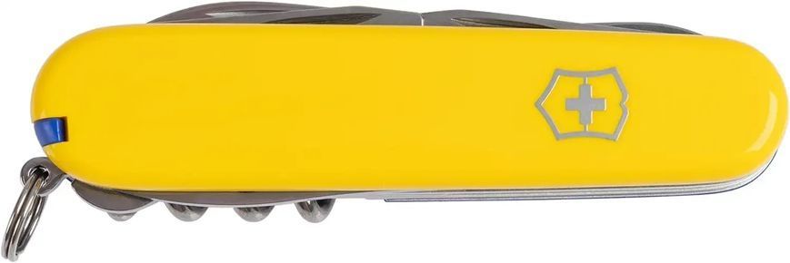 Ніж VICTORINOX 1.3703.8.2 Climber Ukraine ц: жовтий/синій 61.91.51 фото