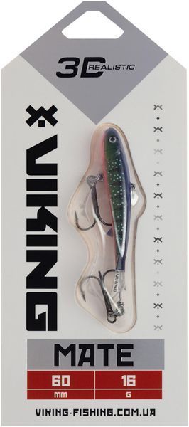 Балансир Viking Fishing Mate Ice Jig 60mm 17g #22 Kingfisher Pink 1919.05.26 фото
