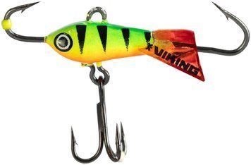 Балансир Viking Fishing Yeti Ice Jig 15mm 1.5g #04 Fire Perch 1919.04.19 фото