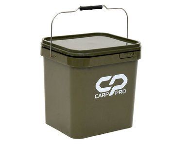 Відро прямокутне Carp Pro з кришкою 17л CPSB17L фото