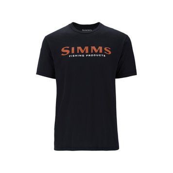 Футболка Simms Logo T-Shirt Jet Black XL (12803-1292-50) 12803-1292-50 фото