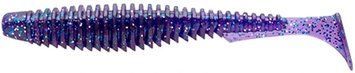 Силикон FishUP U-Shad 3.5" #060 - Dark Violet/Peacock & Silver (8шт/уп) 1864.09.63 фото