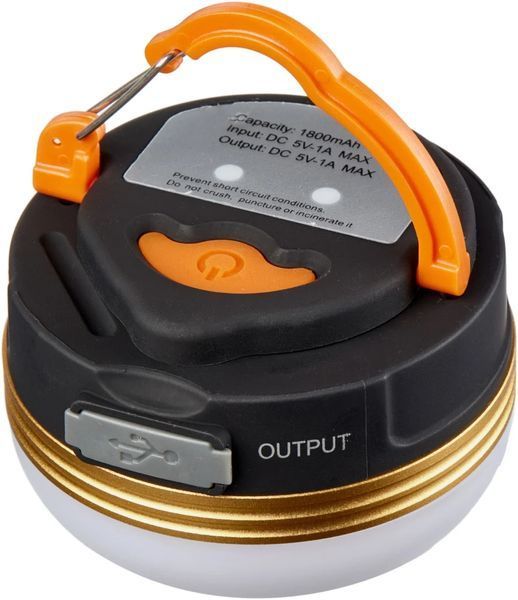 Ліхтар кемпінговий Skif Outdoor Light Drop Black/Orange 389.00.24 фото