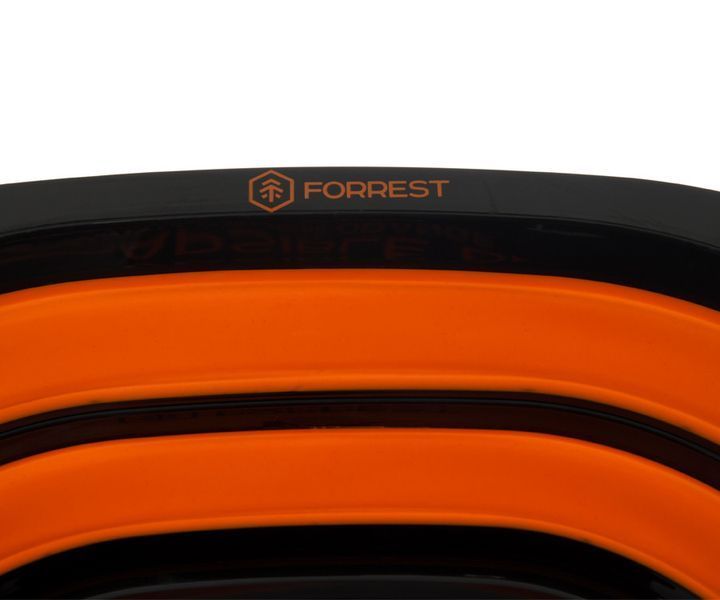 Відро силіконове Forrest Collapsible Basin Orange 12 л FCB12O-C фото