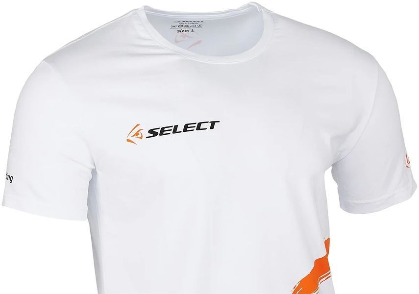 Футболка Select Fish Logo 3XL ц:white 1870.41.03 фото