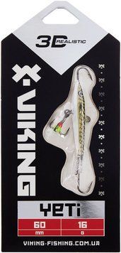 Балансир Viking Fishing Yeti Ice Jig 60mm 16.0g #13 Just Pike 1919.02.35 фото