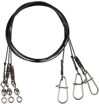 Поводок Savage Gear Black7 Trace 30cm 0.45mm 11kg (3 шт/уп.) 1854.09.56 фото